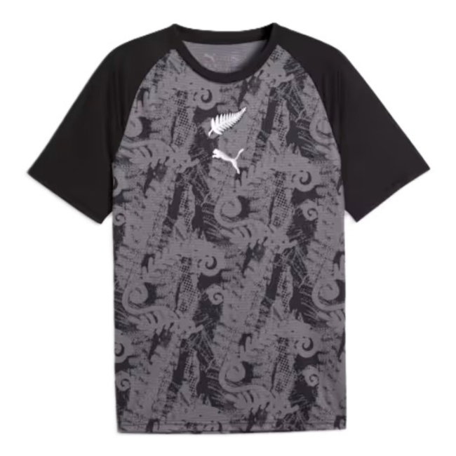 2026-2027 New Zealand Warm Up Jersey (Black)-SoccerKits Hub | Buy Soccer Jerseys Online